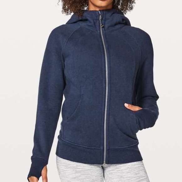 Lululemon Scuba Hoodie Light Cotton Fleece Size 6 - Picture 1 of 7